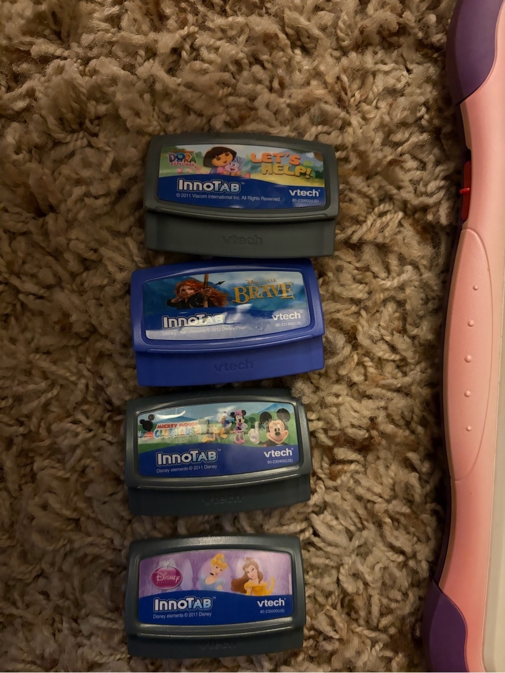VTech InnoTab Pink Kids Learning Tablet with Pink Carry Case - Picture 3 of 4